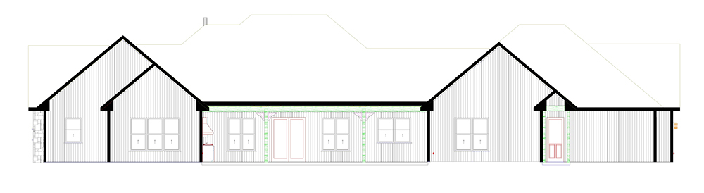 332 rear elevation