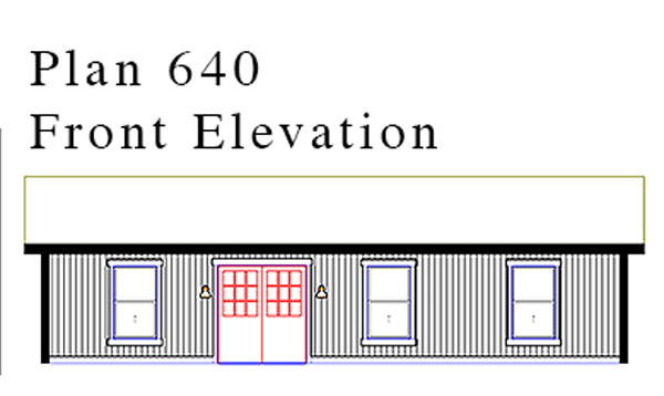 Plan-640-front-elevation